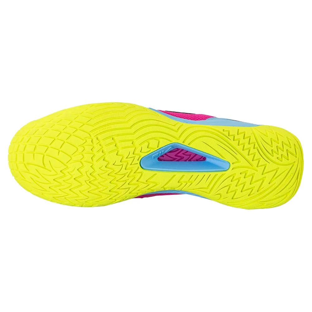 Women's Axilus 3 Tennis Shoes Pink Glo and Bluefish