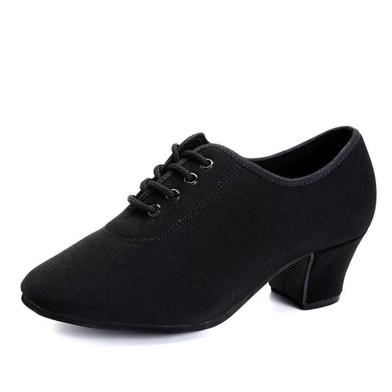 Women's Cloth Heels  Modem With Lace-up Dance Shoes/Ballroom Shoes