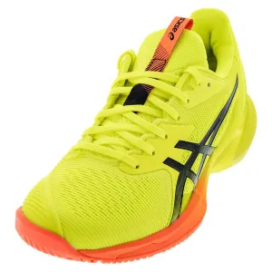 Womens Solution Speed FF 3 Paris Tennis Shoes Safety Yellow and Black