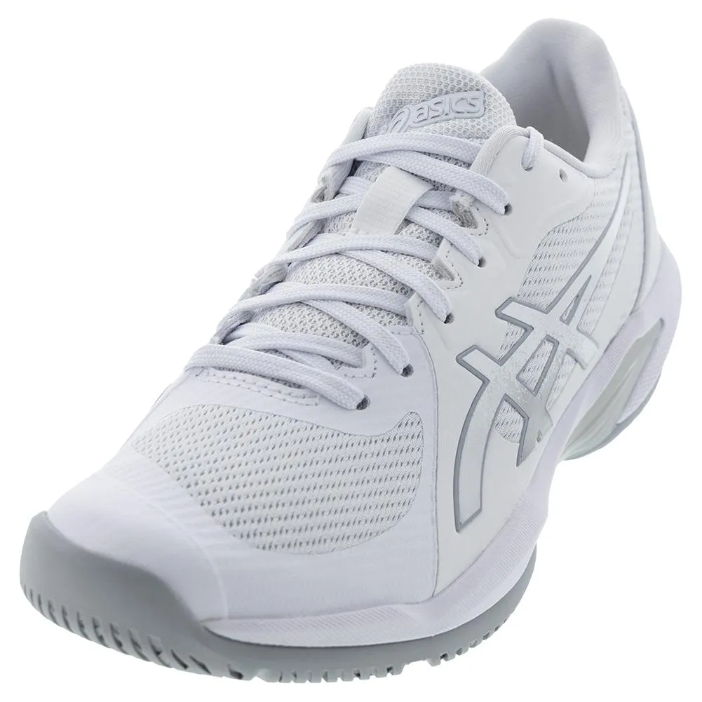 Womens Solution Swift FF 2 Tennis Shoes White and Pure Silver