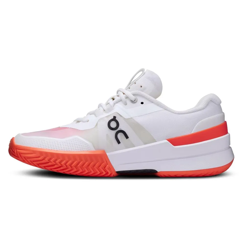 Women's THE ROGER Pro 2 Tennis Shoes White and Flame