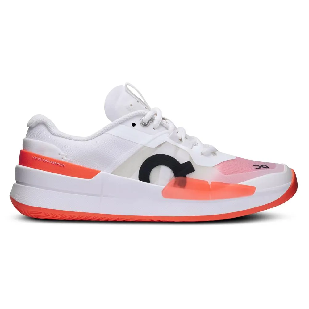 Women's THE ROGER Pro 2 Tennis Shoes White and Flame