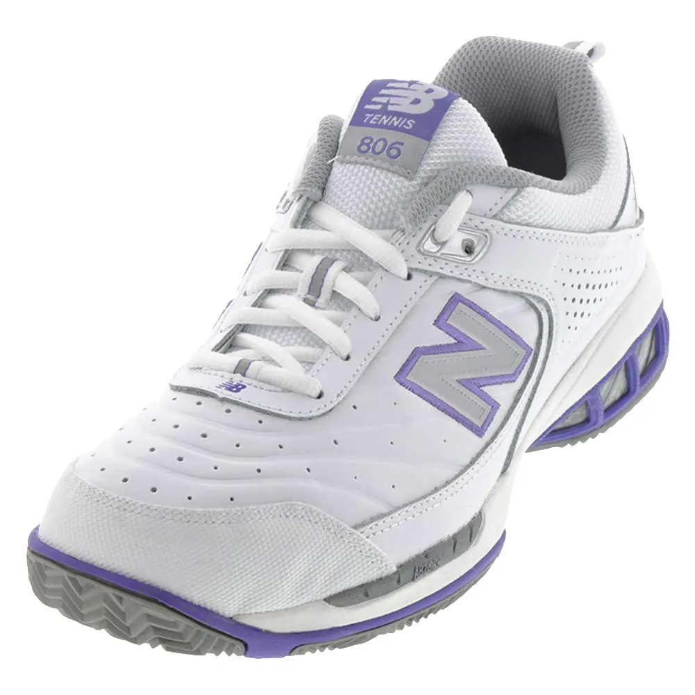 Women's WC806 B Width Tennis Shoes White