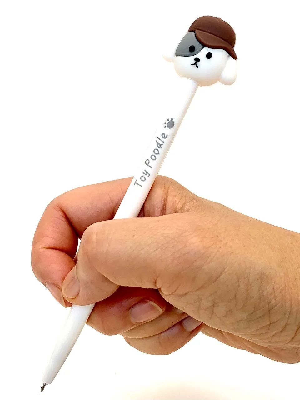 X 22401 TOY POODLE RETRACTABLE GEL PEN-DISCONTINUED