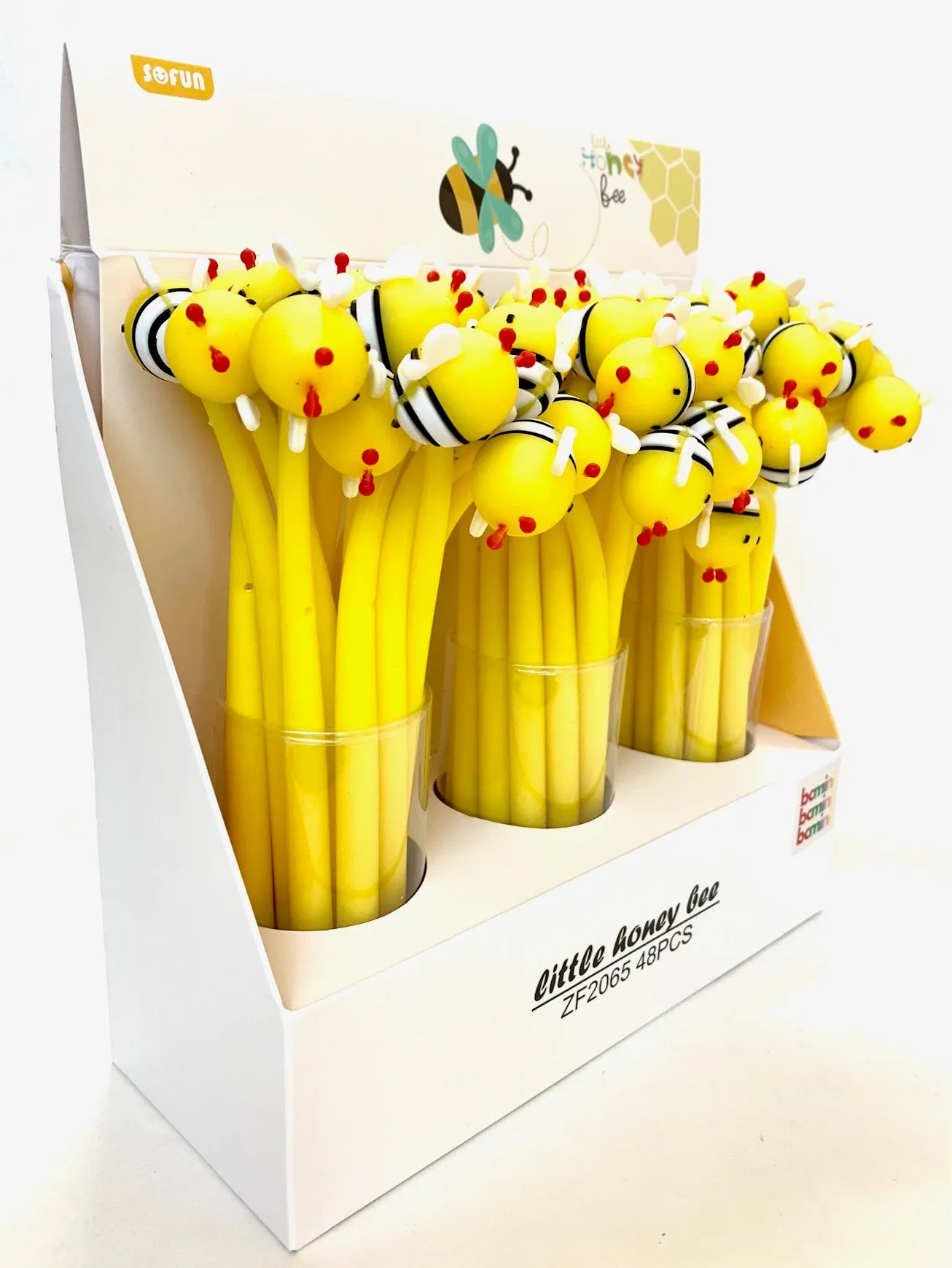 X 22434 BEE WIGGLE GEL PEN-DISCONTINUED