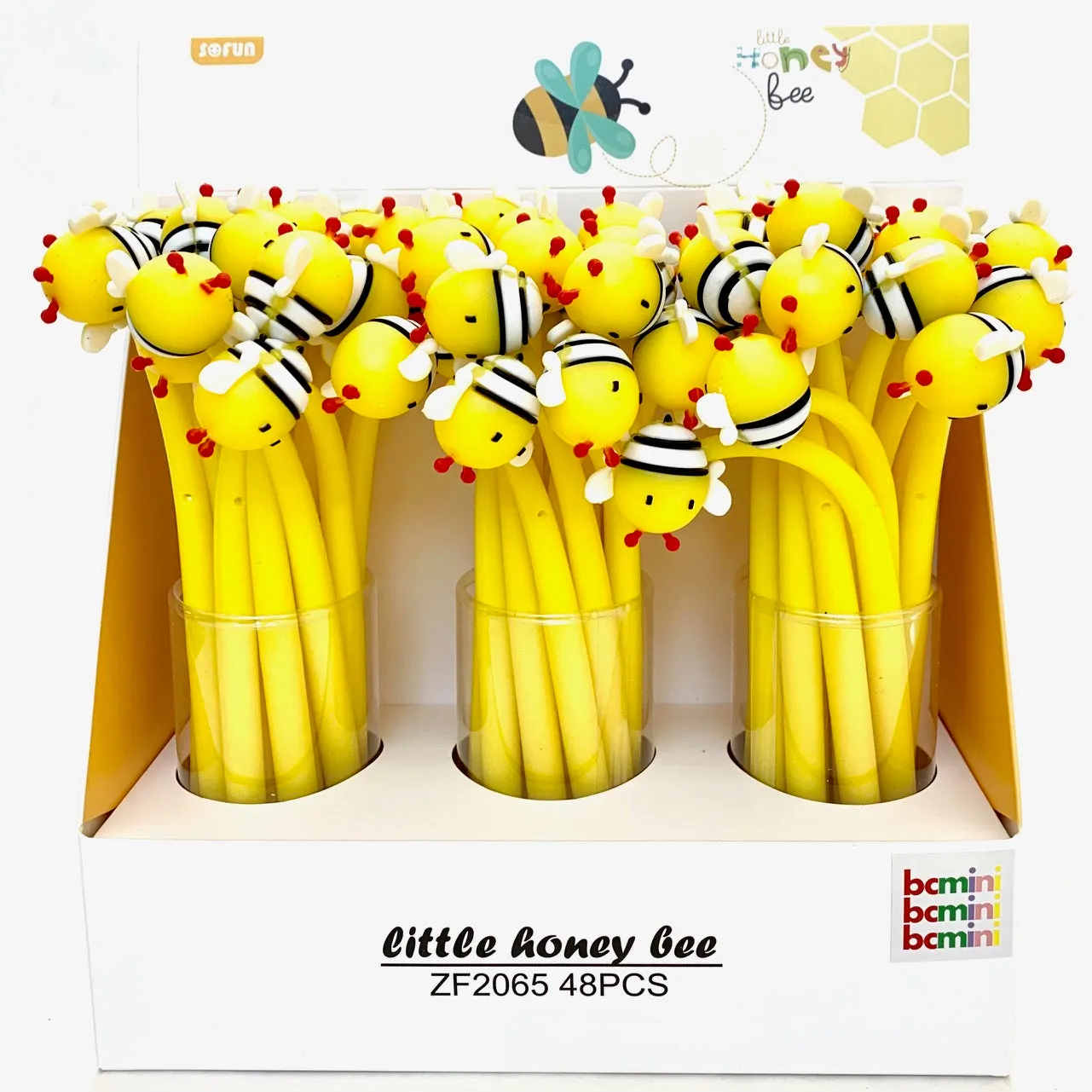 X 22434 BEE WIGGLE GEL PEN-DISCONTINUED