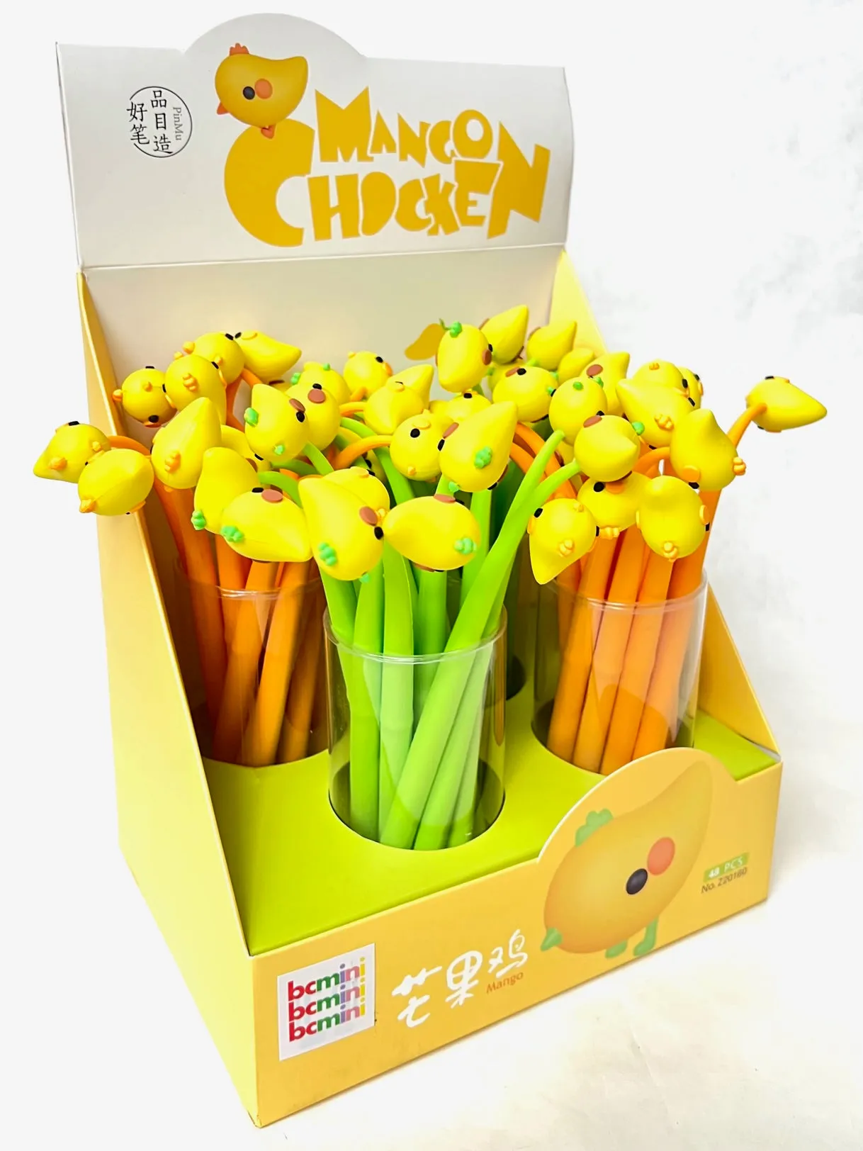 X 22489 MANGO CHICK WIGGLE GEL PEN-DISCONTINUED