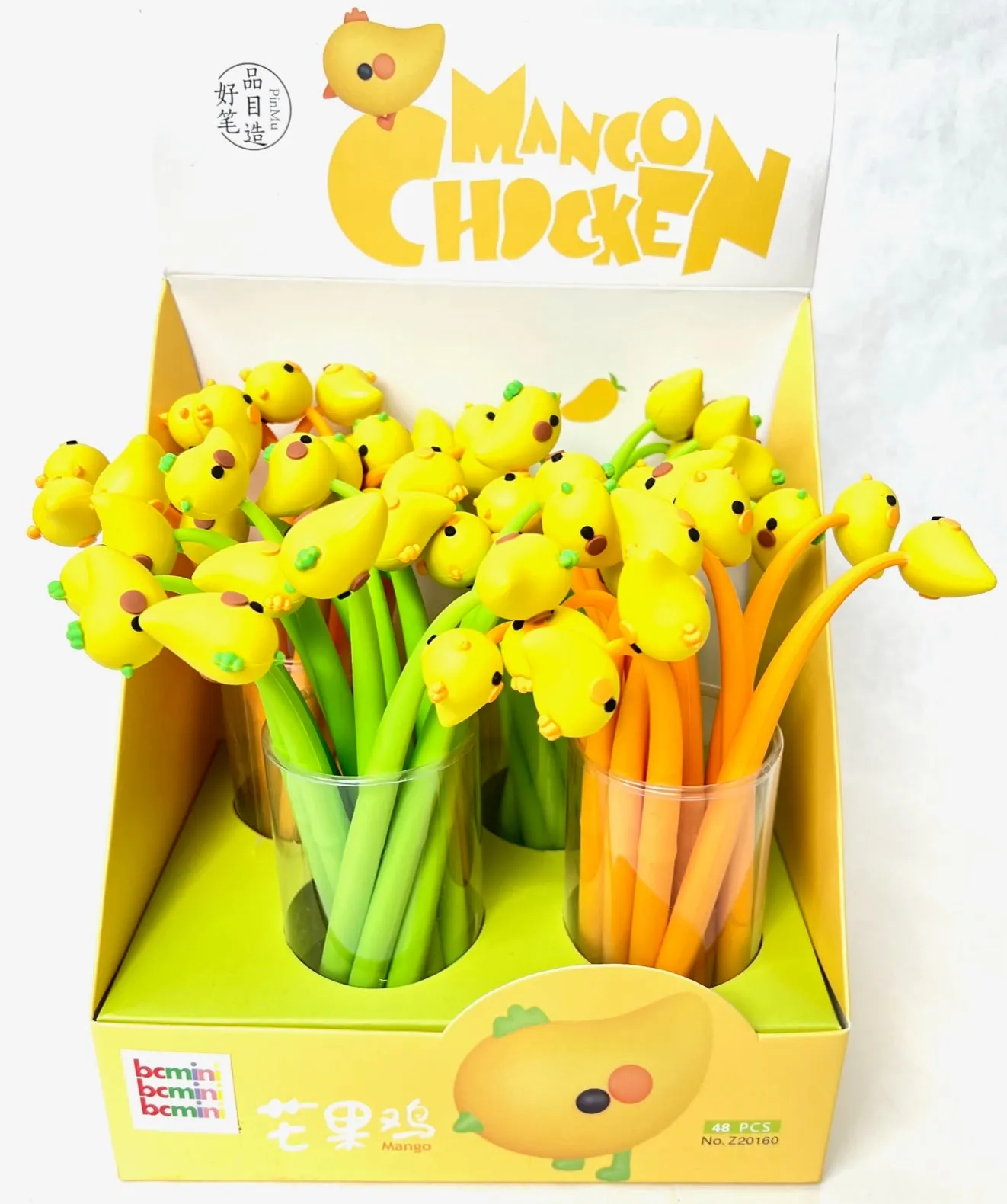 X 22489 MANGO CHICK WIGGLE GEL PEN-DISCONTINUED