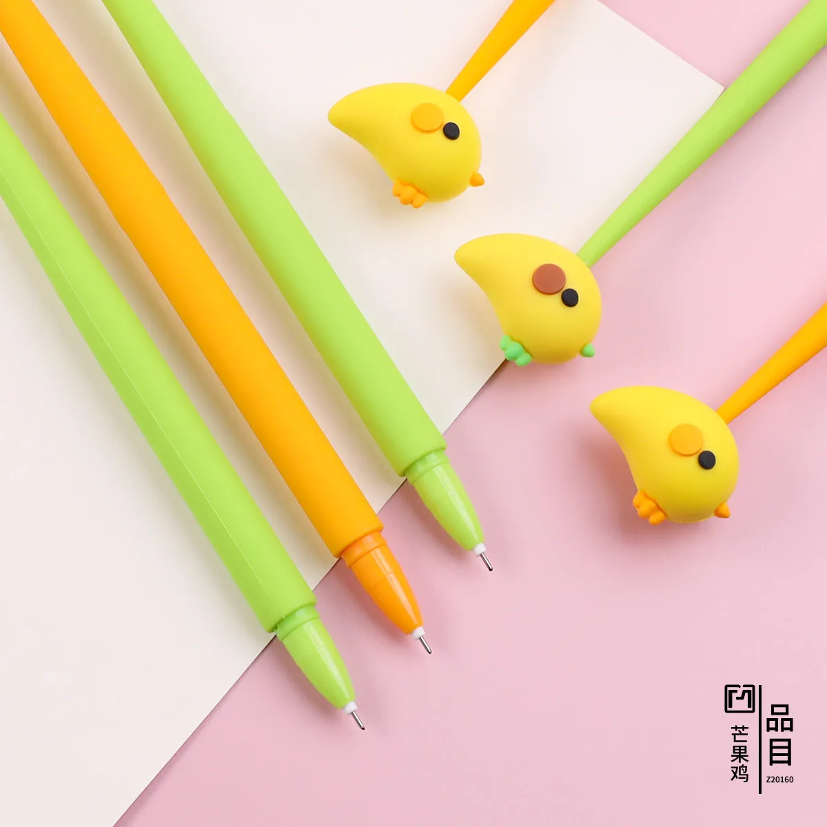 X 22489 MANGO CHICK WIGGLE GEL PEN-DISCONTINUED