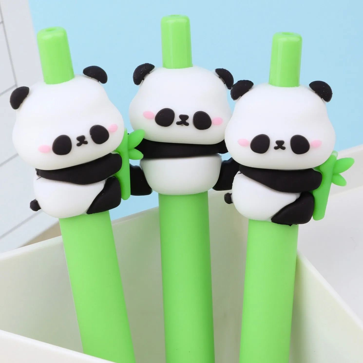 X 22501 PANDA RETRACTABLE GEL PEN-DISCONTINUED