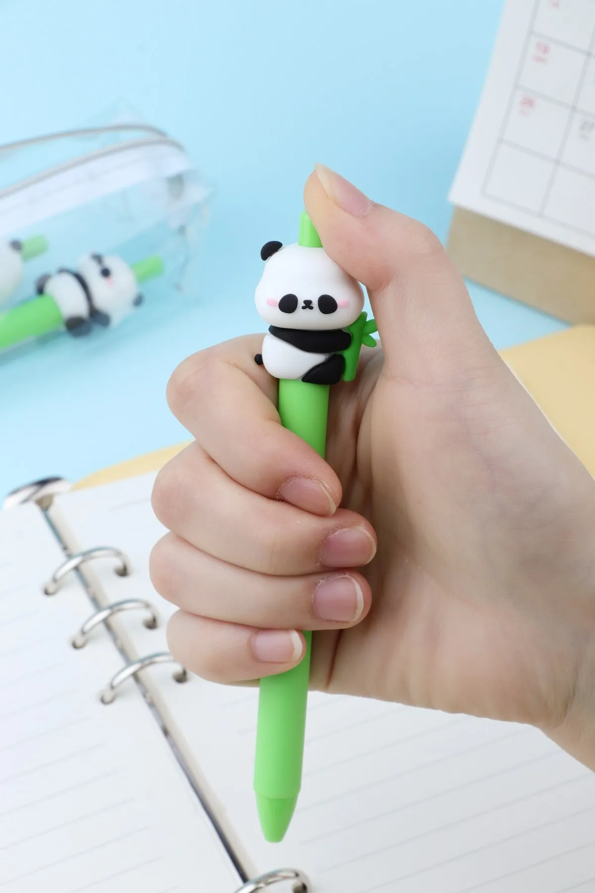 X 22501 PANDA RETRACTABLE GEL PEN-DISCONTINUED