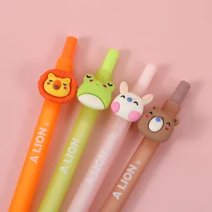 X 22520 LION AND FRIENDS RETRACTABLE GEL PEN-DISCONTINUED