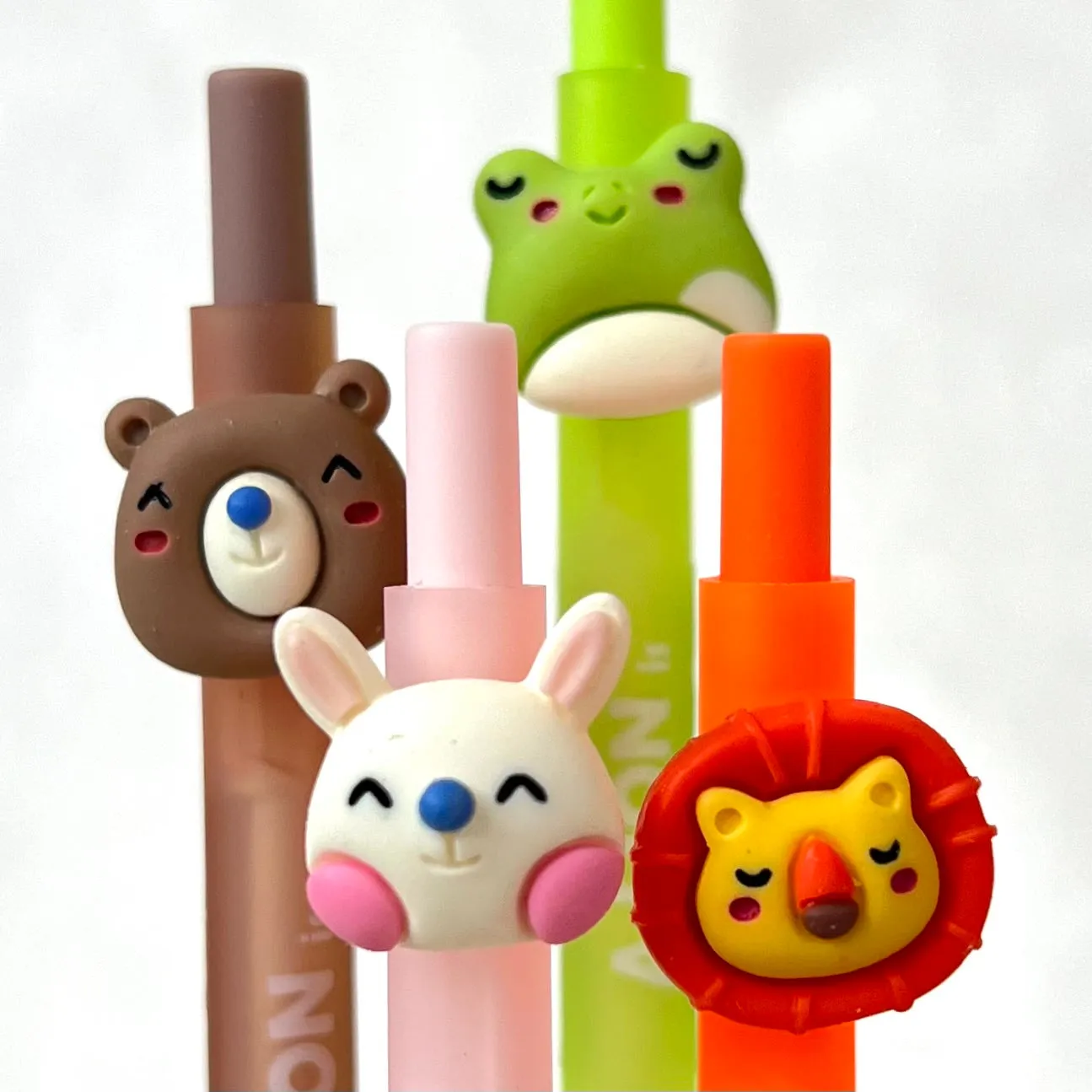 X 22520 LION AND FRIENDS RETRACTABLE GEL PEN-DISCONTINUED