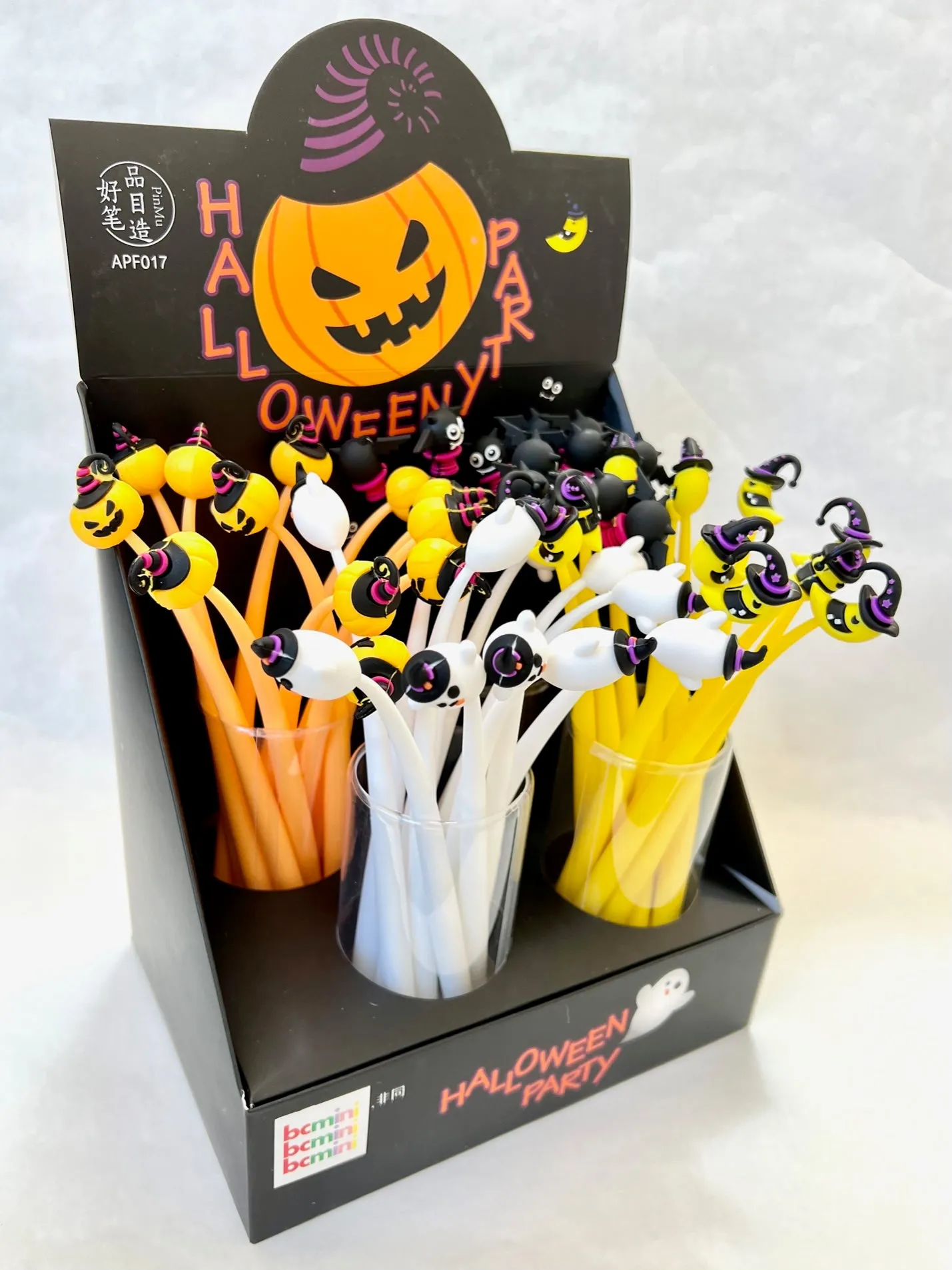 X 22557 HALLOWEEN PARTY WIGGLE GEL PEN-DISCONTINUED