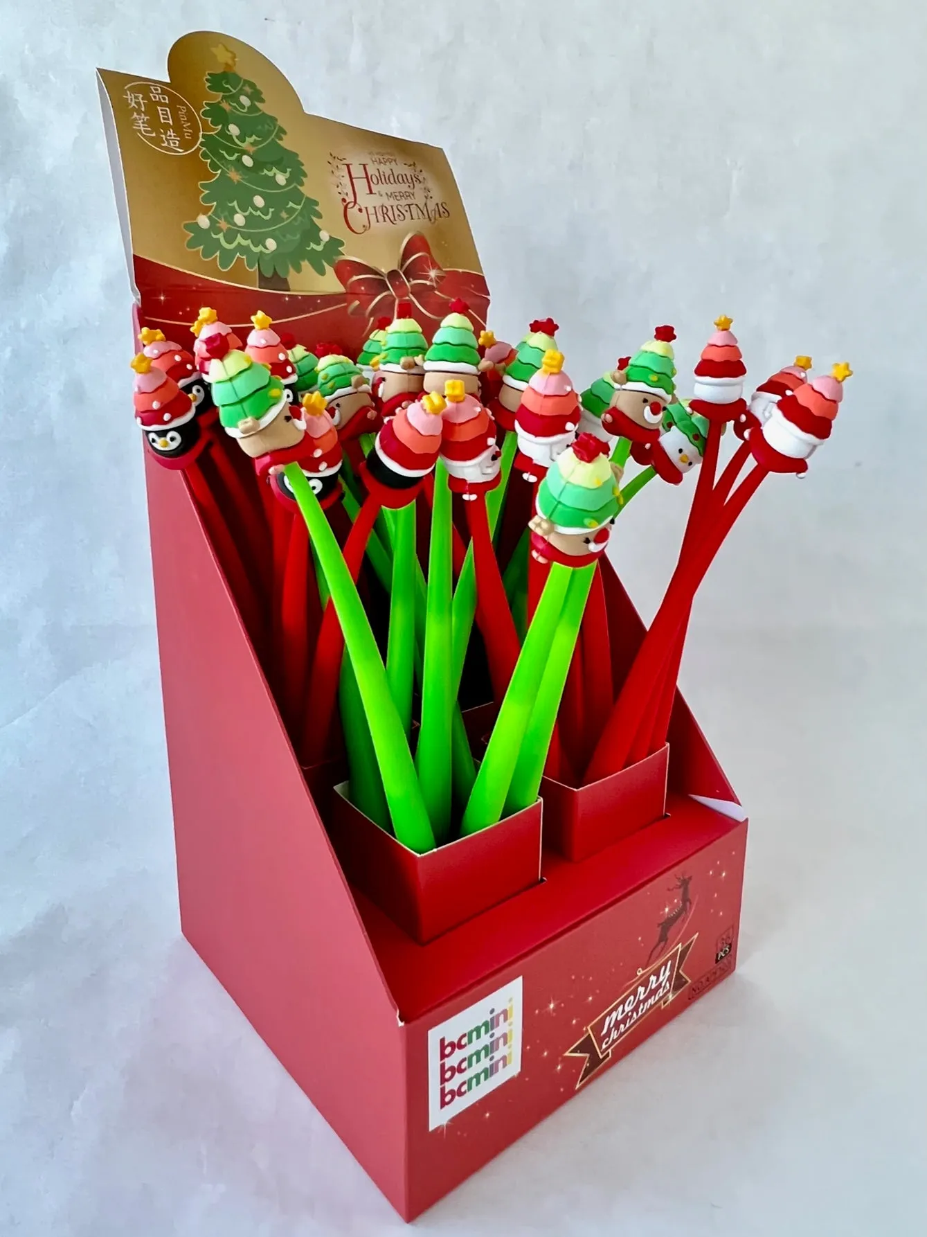 X 22588 CHRISTMAS TREE WIGGLE GEL PEN-DISCONTINUED