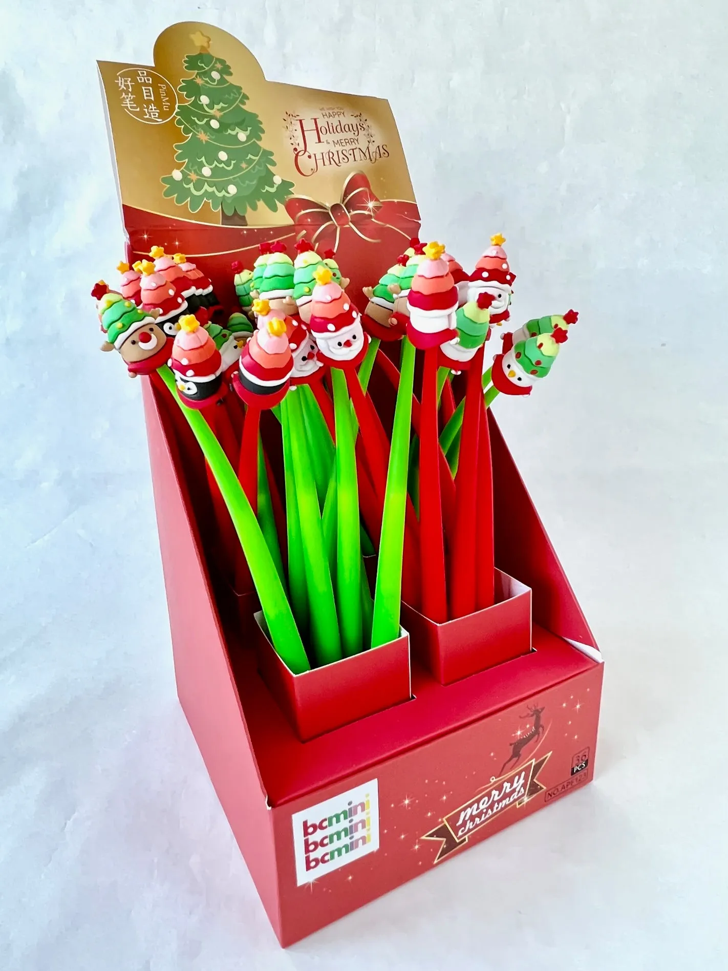 X 22588 CHRISTMAS TREE WIGGLE GEL PEN-DISCONTINUED