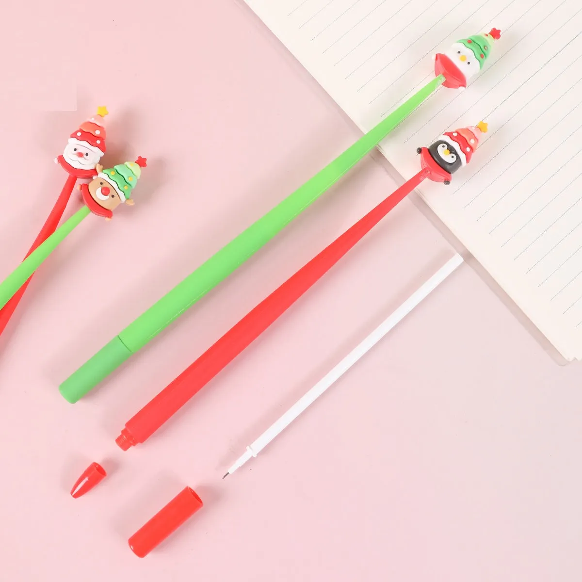 X 22588 CHRISTMAS TREE WIGGLE GEL PEN-DISCONTINUED